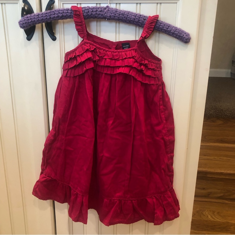 Baby Gap red summer dress size 5T